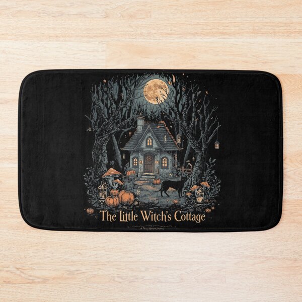 Item preview, Forest Witch Cottage Under Moonlight designed and sold by ChicTrendz.