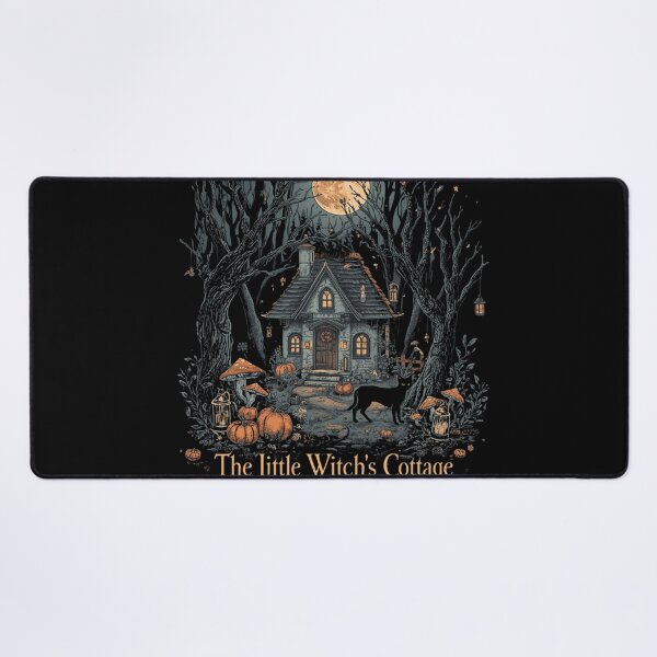 Item preview, Forest Witch Cottage Under Moonlight designed and sold by ChicTrendz.