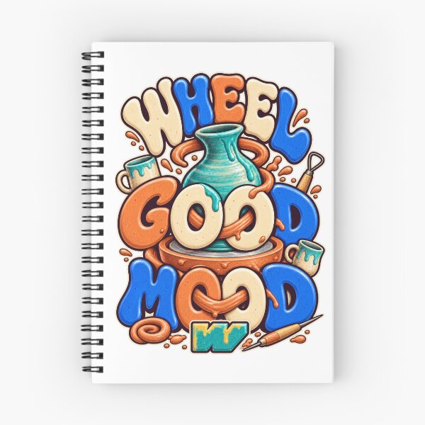 Item preview, Wheel Good Mood Pottery Pun designed and sold by eWproject.