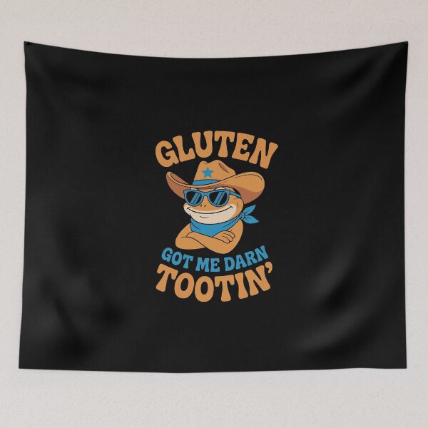 Item preview, GLUTEN GOT ME DARN TOOTIN  designed and sold by jkrphoto.