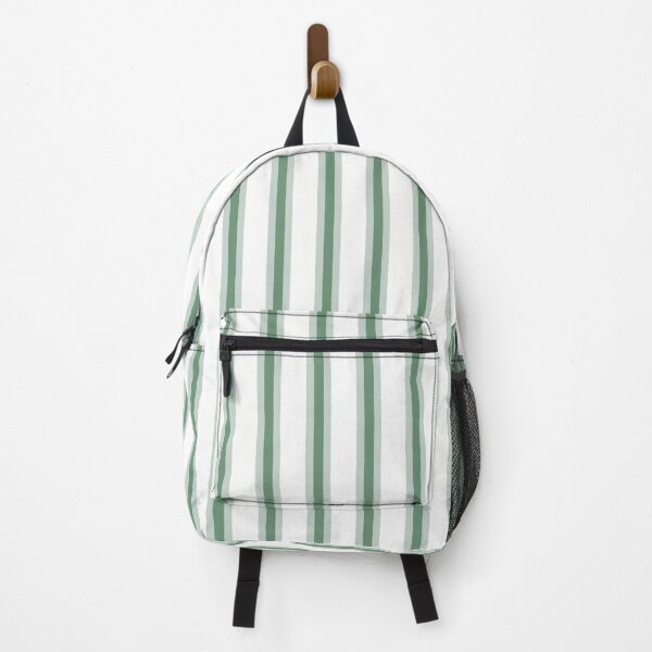 Item preview, balanced stripe - toxic summer - white mint green designed and sold by Stephanie Fiona Design.