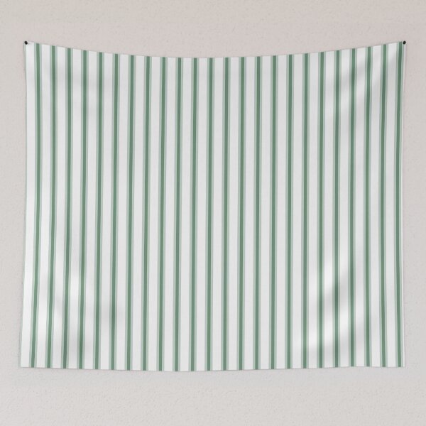 Item preview, balanced stripe - toxic summer - white mint green designed and sold by Stephanie Fiona Design.