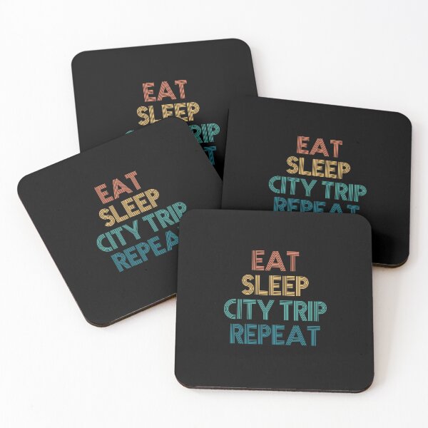 Item preview, Eat Sleep City Trip Repeat - Gift For City Trip Fans designed and sold by kindxinn.