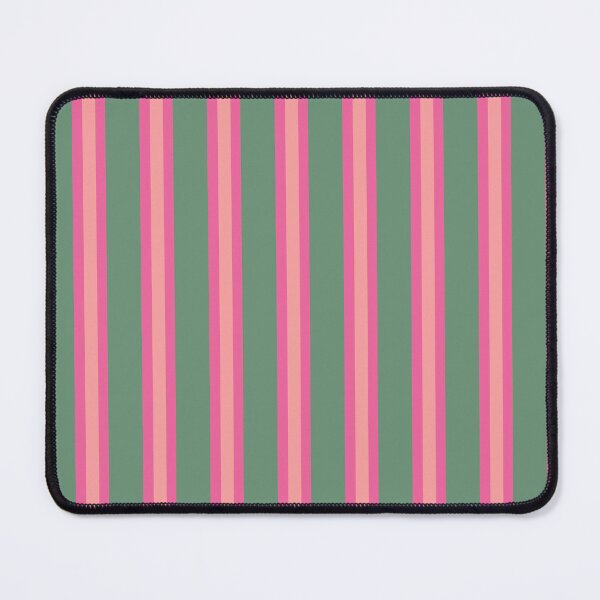 Item preview, balanced stripe - toxic summer - green orange pink designed and sold by Stephanie Fiona Design.