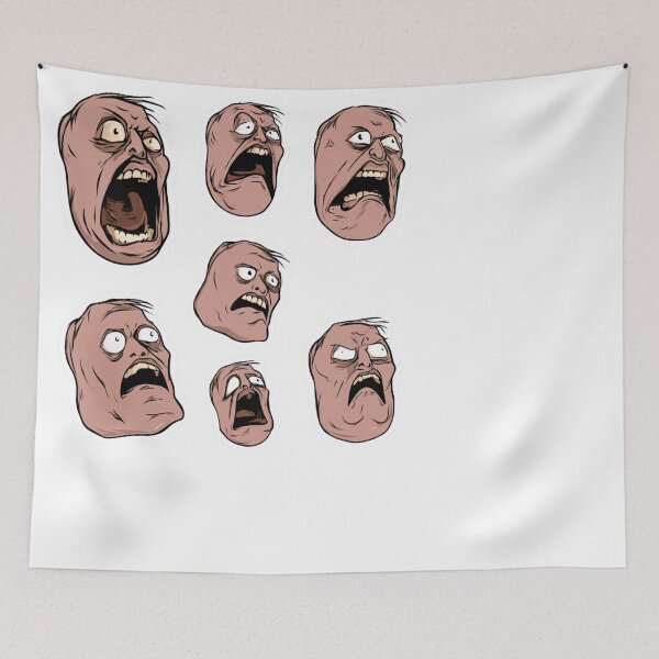 Item preview, Y U NO Meme Face Internet Culture Funny designed and sold by NicolasGlowArt.