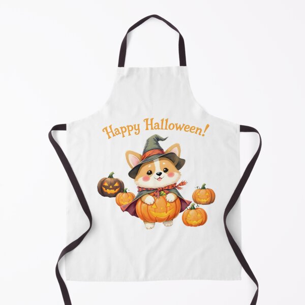 Item preview, Witch Corgi Pumpkin Art designed and sold by Kedspicedesign.