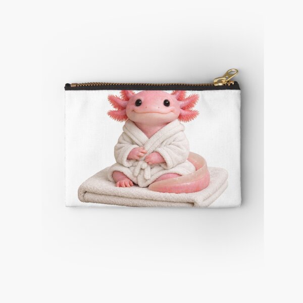 Item preview, Bathrobe Axolotl designed and sold by Sillytoe.