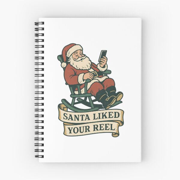 Item preview, Santa Liked Your Reel designed and sold by Hased-fghrton.