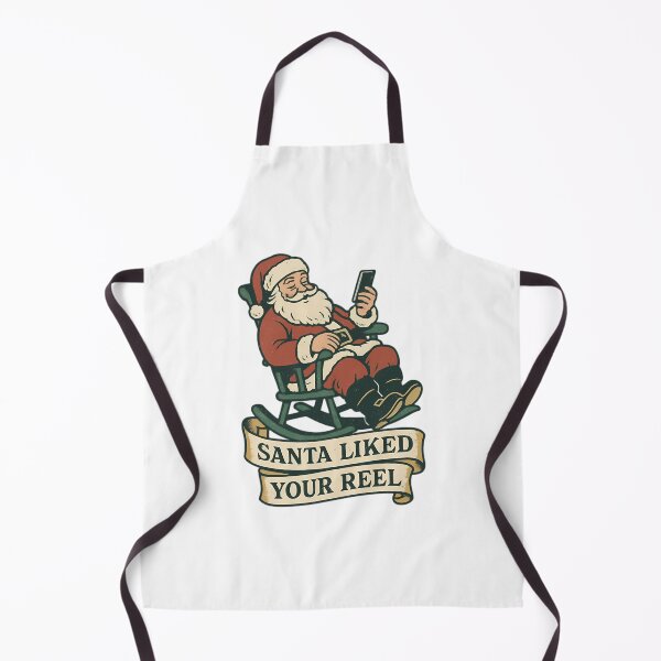 Item preview, Santa Liked Your Reel designed and sold by Hased-fghrton.