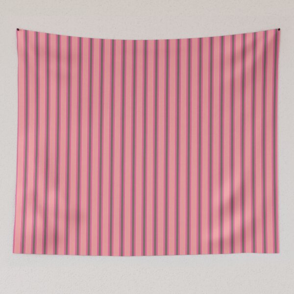 Item preview, balanced stripe - toxic summer - brown orange pink designed and sold by Stephanie Fiona Design.