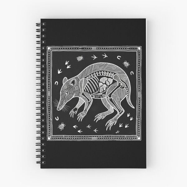 Item preview, The Backward Excavator: Vintage Northern Brown Bandicoot Linocut Print designed and sold by FreiherrPK.