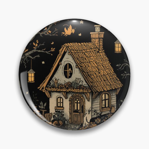 Item preview, Gothic Cottagecore Witch House designed and sold by ChicTrendz.