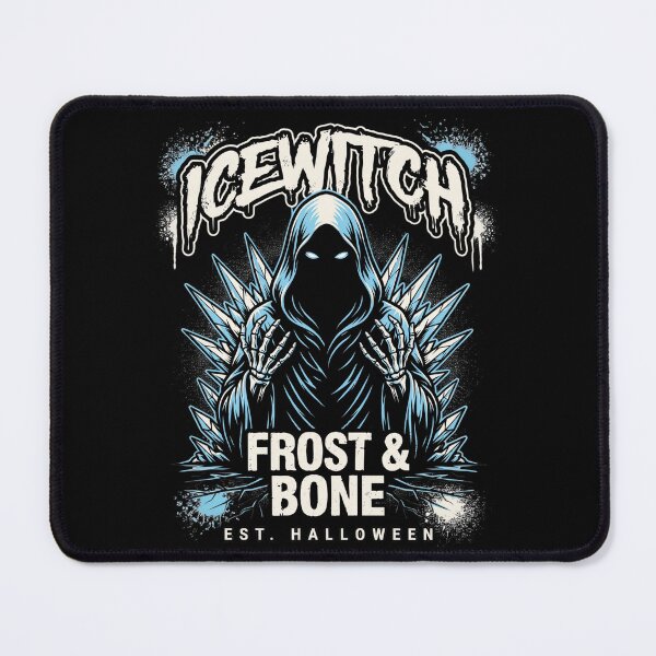 Item preview, Ice Witch Frost and Bone Halloween Design Graphic Tee v10 designed and sold by DarylWelsh2024.