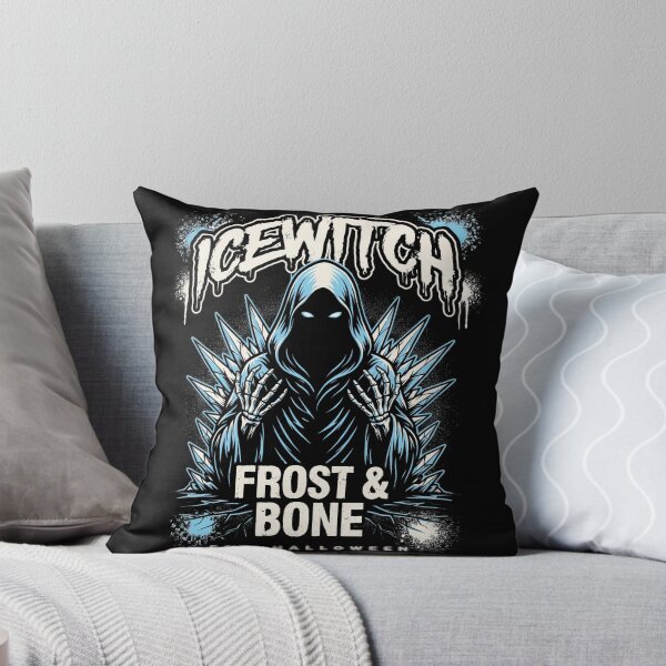 Item preview, Ice Witch Frost and Bone Halloween Design Graphic Tee v10 designed and sold by DarylWelsh2024.