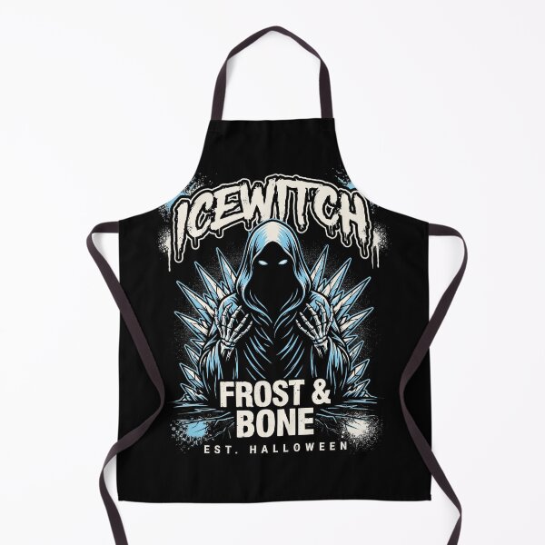 Item preview, Ice Witch Frost and Bone Halloween Design Graphic Tee v10 designed and sold by DarylWelsh2024.