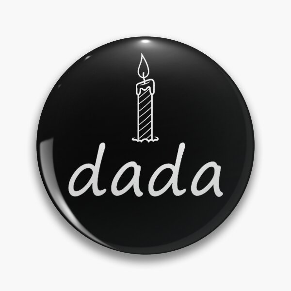 Item preview, Dada Birthday Girl Boy Candle Themed Bday First Birthday designed and sold by serialcarachts.