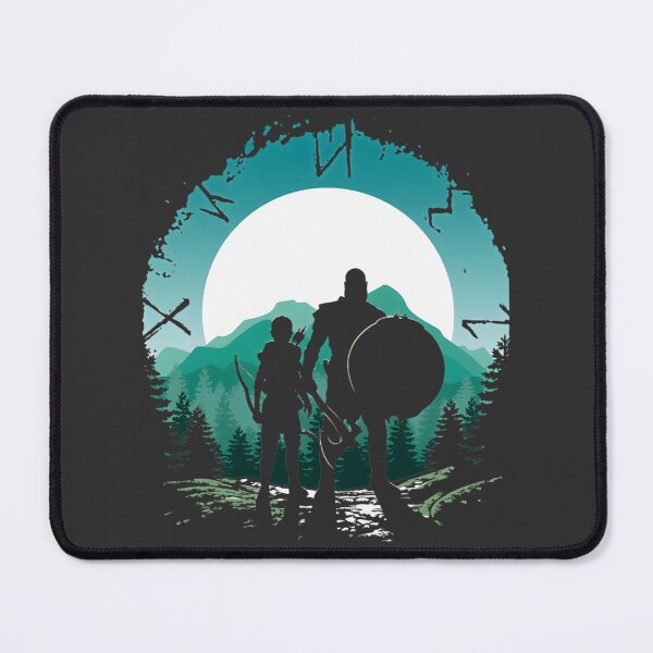 Item preview, Kratos and Son Inspired Mythology Artwork Featuring Father and Child Bond designed and sold by IcedRad.