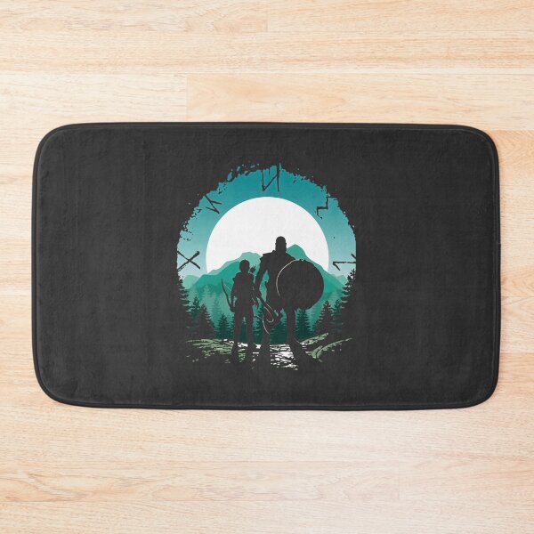 Item preview, Kratos and Son Inspired Mythology Artwork Featuring Father and Child Bond designed and sold by IcedRad.