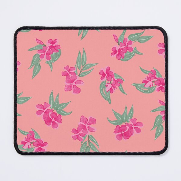 Item preview, tossed oleander - toxic summer - orange dark pink designed and sold by Stephanie Fiona Design.