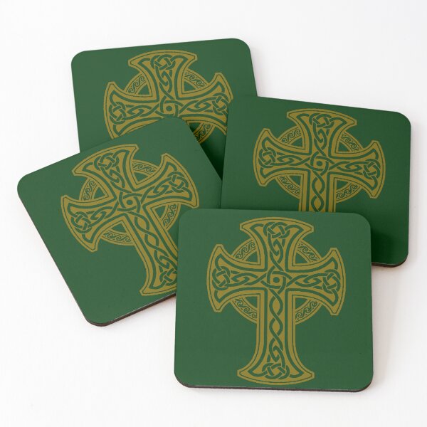 Item preview, The Parish Debt: Vintage Celtic Cross Art Print designed and sold by FreiherrPK.
