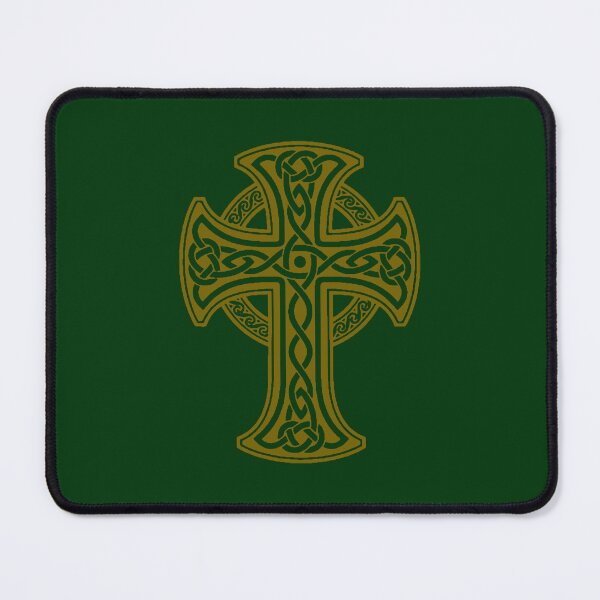 Item preview, The Parish Debt: Vintage Celtic Cross Art Print designed and sold by FreiherrPK.