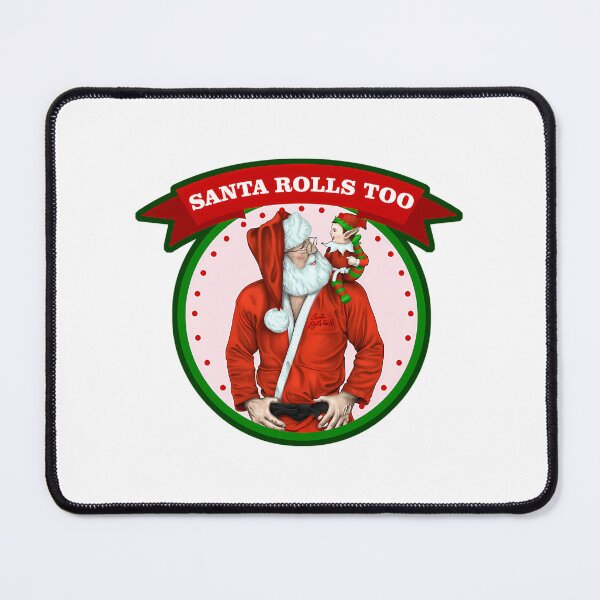 Item preview, Santa Rolls Too - Jiu Jitsu Christmas designed and sold by Hased-fghrton.