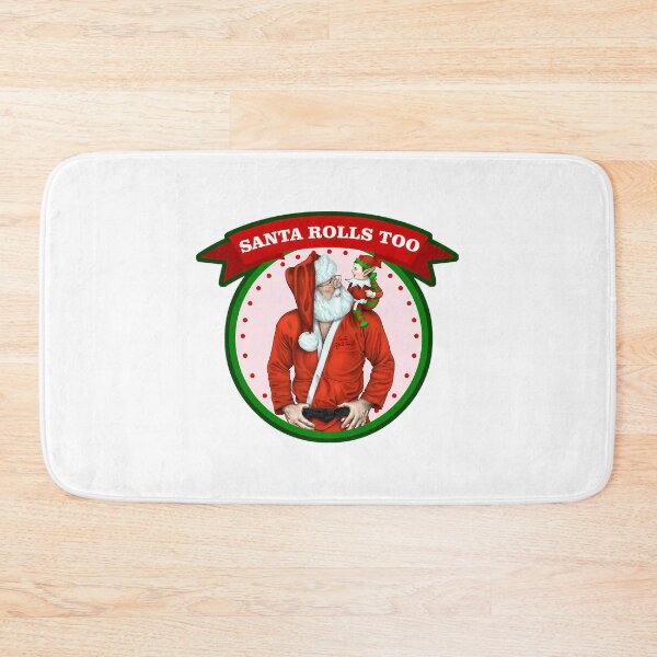Item preview, Santa Rolls Too - Jiu Jitsu Christmas designed and sold by Hased-fghrton.
