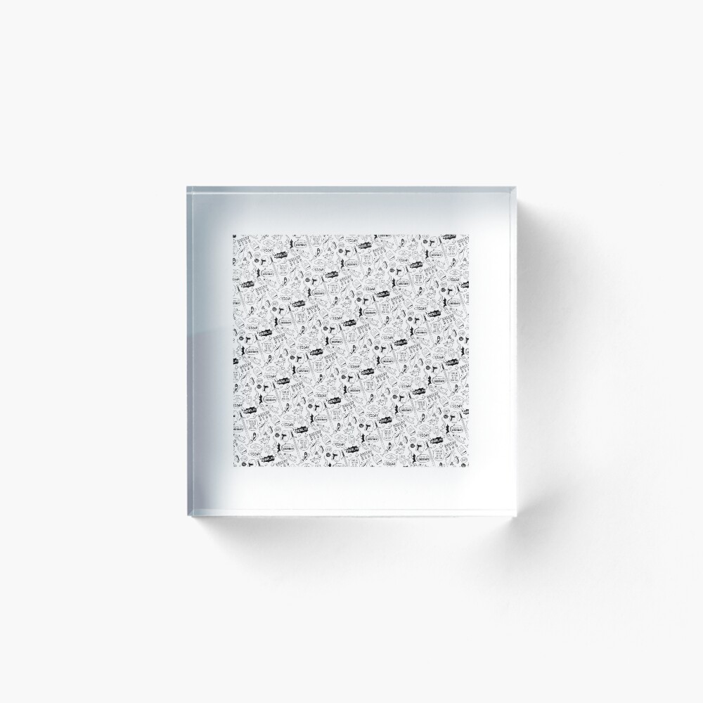 Item preview, Acrylic Block designed and sold by ThePeaceForge.