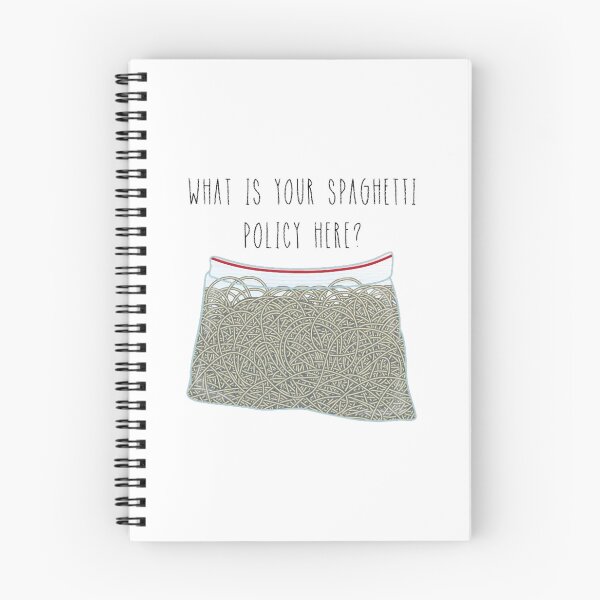 Item preview, Funny What Is Your Spaghetti Policy Sticker designed and sold by BriceLapres.