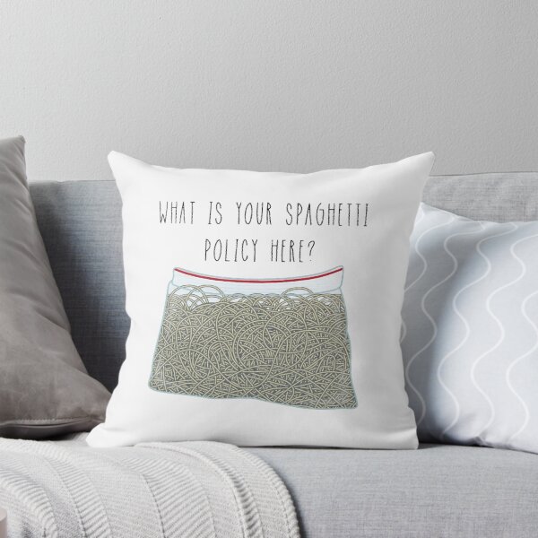 Item preview, Funny What Is Your Spaghetti Policy Sticker designed and sold by BriceLapres.