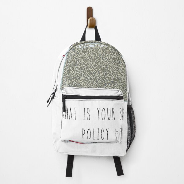 Item preview, Funny What Is Your Spaghetti Policy Sticker designed and sold by BriceLapres.