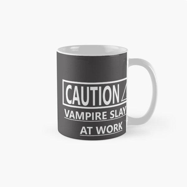 Item preview, Caution Vampire Slayer Graphic Design for Fans of Horror and Fantasy designed and sold by Abd-Amr.