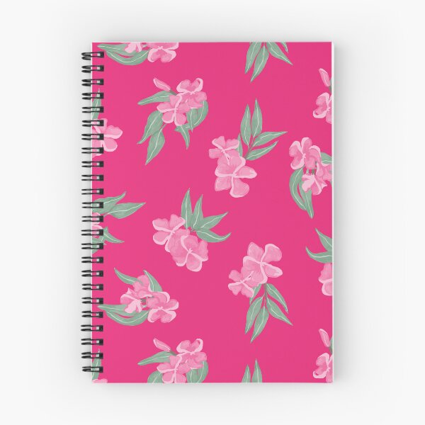 Item preview, tossed oleander - toxic summer - pink light pink designed and sold by Stephanie Fiona Design.
