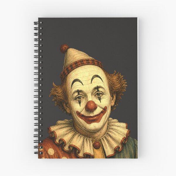 Item preview, Vintage Circus Clown Illustration designed and sold by Impossible Archive.