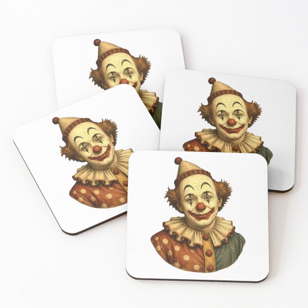 Item preview, Vintage Circus Clown Illustration designed and sold by Impossible Archive.