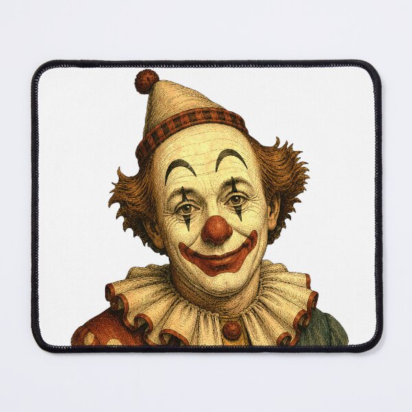 Item preview, Vintage Circus Clown Illustration designed and sold by Impossible Archive.