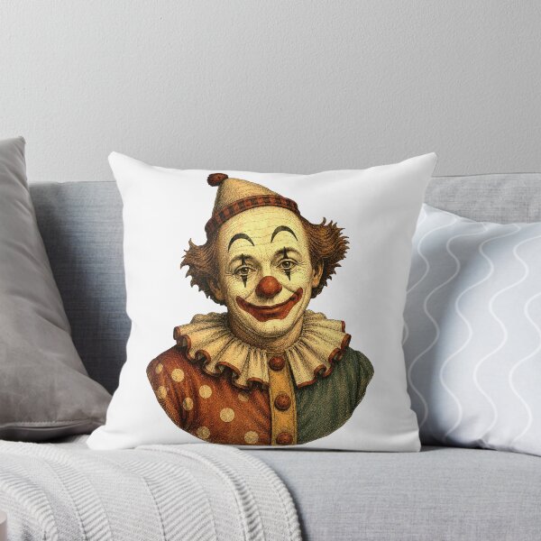 Item preview, Vintage Circus Clown Illustration designed and sold by Impossible Archive.