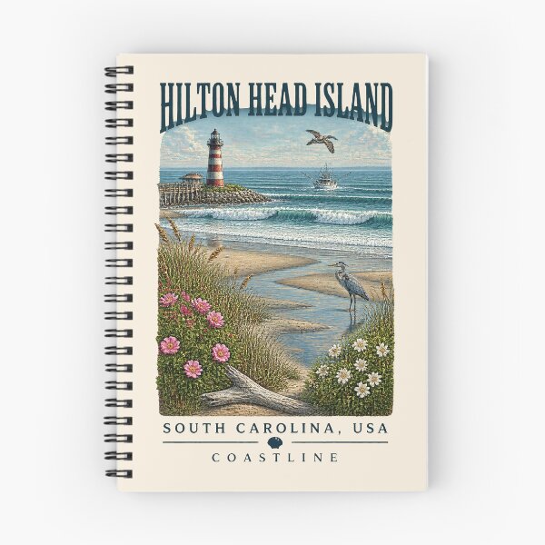 Item preview, Hilton Head Island, South Carolina, USA [Geological Illustration] designed and sold by elektronen.