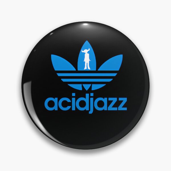 Artikelvorschau, Acid Jazz Jamiroquai Blau Weiß entworfen und verkauft von RetroXylora.