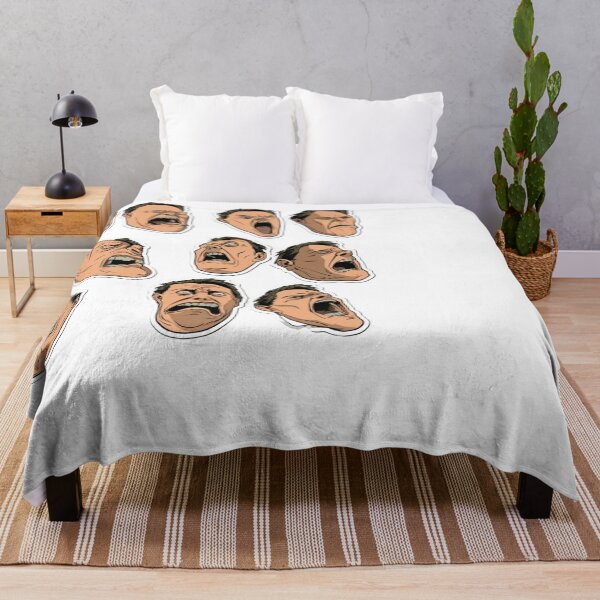 Item preview, Exaggerated Screaming Faces Cartoon Expression designed and sold by NicolasGlowArt.