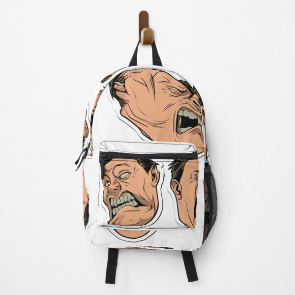 Item preview, Exaggerated Screaming Faces Cartoon Expression designed and sold by NicolasGlowArt.