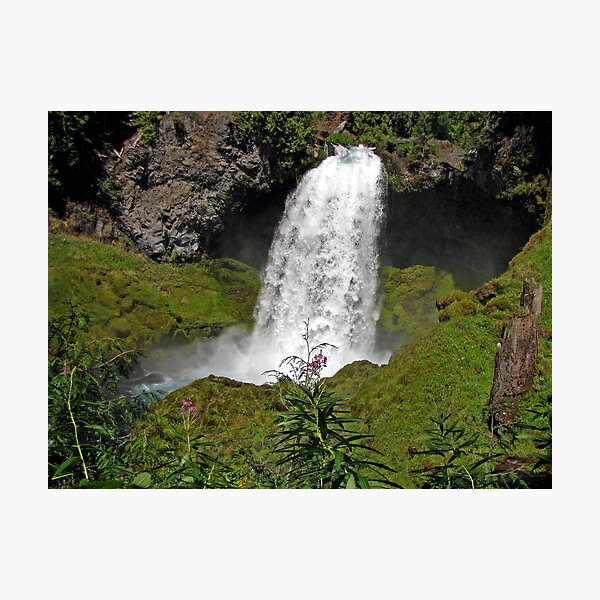 Item preview,  Sahalie Falls ( "Heaven & Sky")  designed and sold by Chuck Gardner.