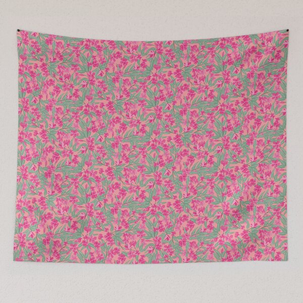 Item preview, Summer flow - toxic summer - orange dark pink designed and sold by Stephanie Fiona Design.