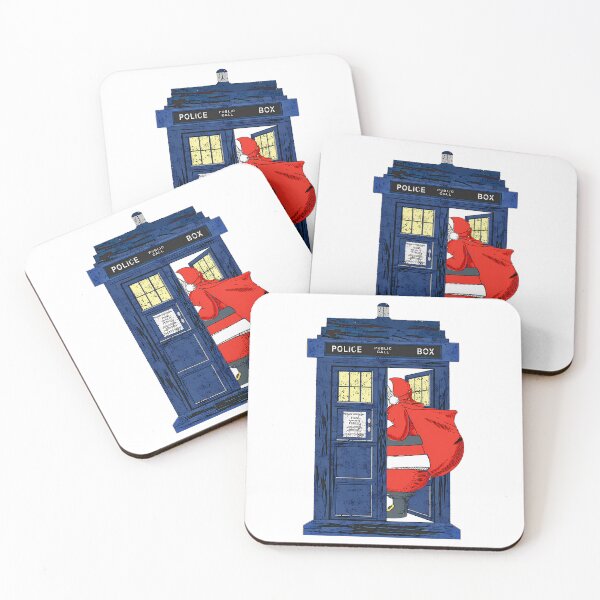 Item preview, Christmas 1822 - Nicholas Visit The Blue Police Box 1 designed and sold by Level3Visualsd.
