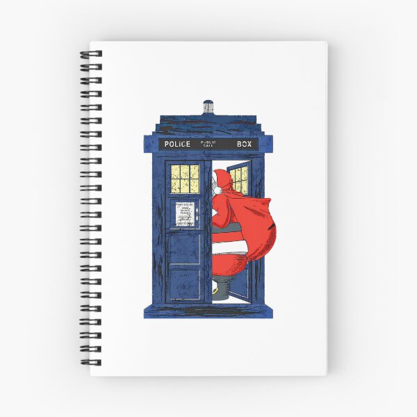 Item preview, Christmas 1822 - Nicholas Visit The Blue Police Box 1 designed and sold by Level3Visualsd.