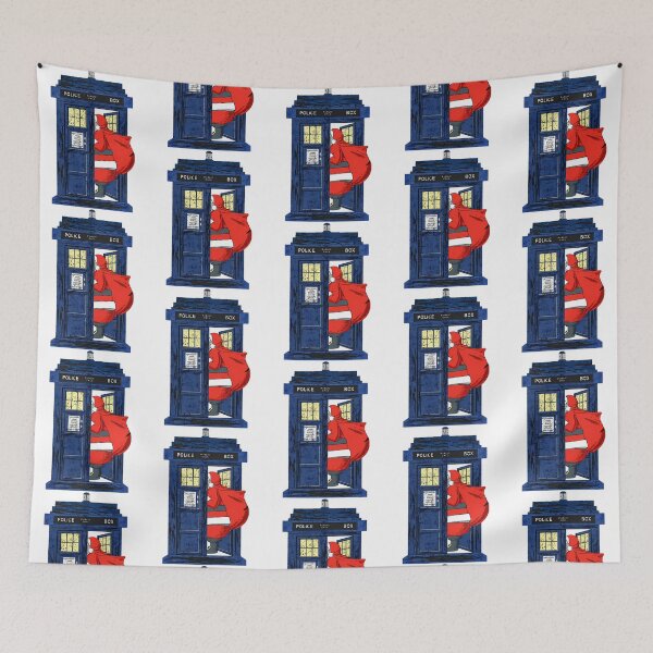 Item preview, Christmas 1822 - Nicholas Visit The Blue Police Box 1 designed and sold by Level3Visualsd.
