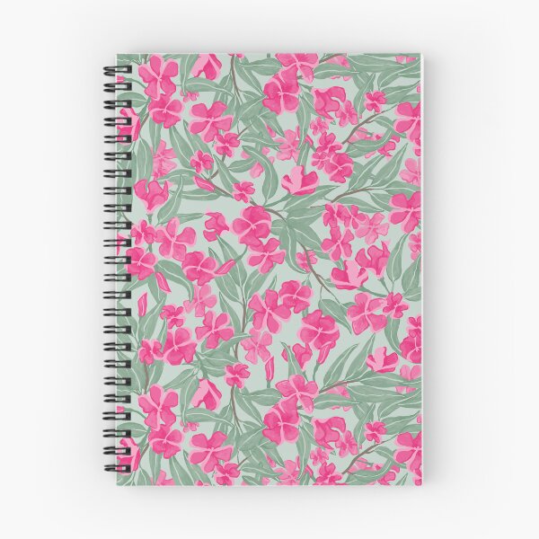 Item preview, Summer flow - toxic summer - mint dark pink designed and sold by Stephanie Fiona Design.