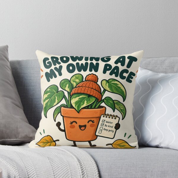 Item preview, Houseplant Growing At My Own Pace designed and sold by SAS-Designer.