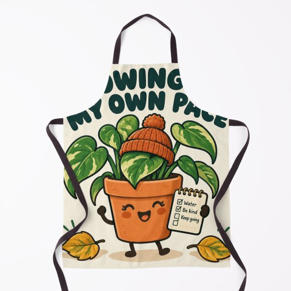 Item preview, Houseplant Growing At My Own Pace designed and sold by SAS-Designer.
