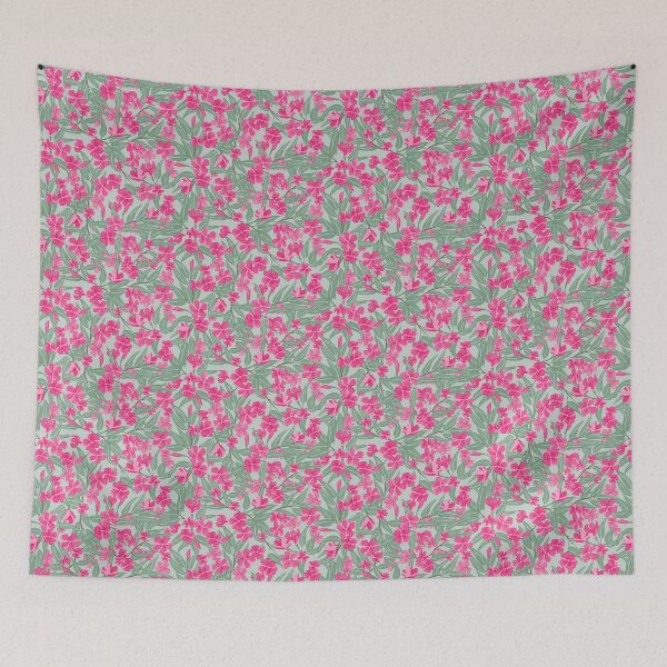 Item preview, Summer flow - toxic summer - mint dark pink designed and sold by Stephanie Fiona Design.